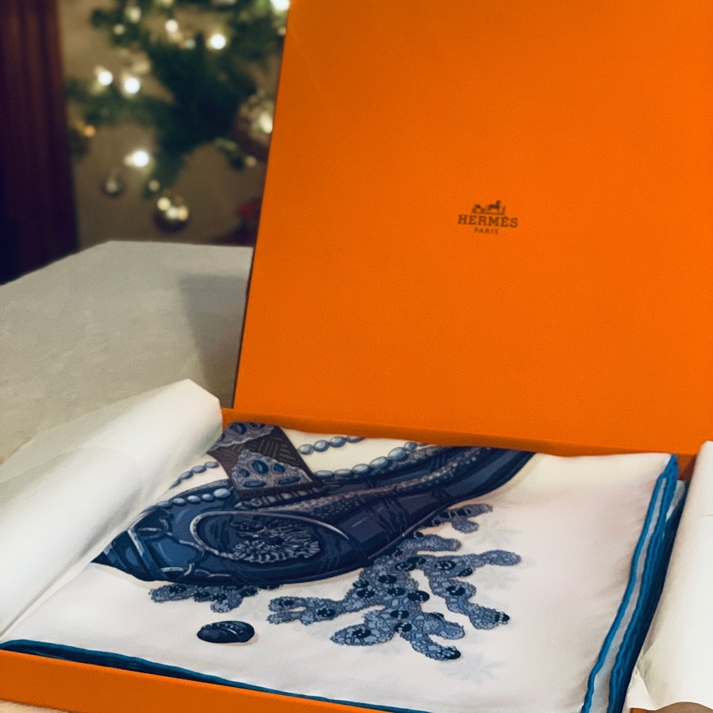 NWT Hermes Silk Scarf 90cm